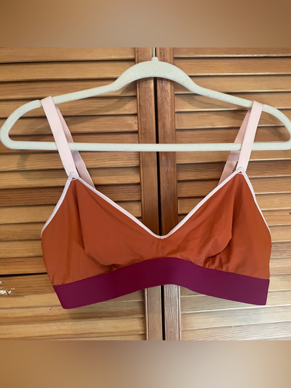 Parade Re:Play Color block Triangle Bra size S2 36DD/DDD/F